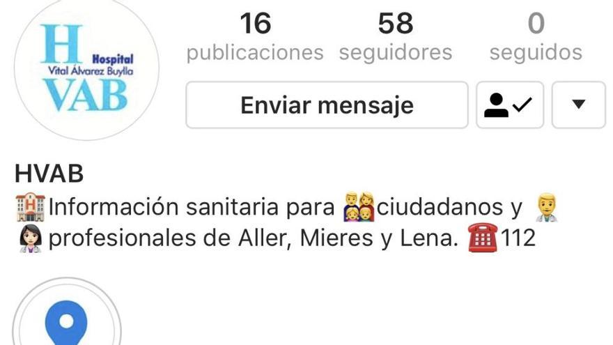 El hospital Álvarez Buylla está en línea: así es su nuevo Instagram