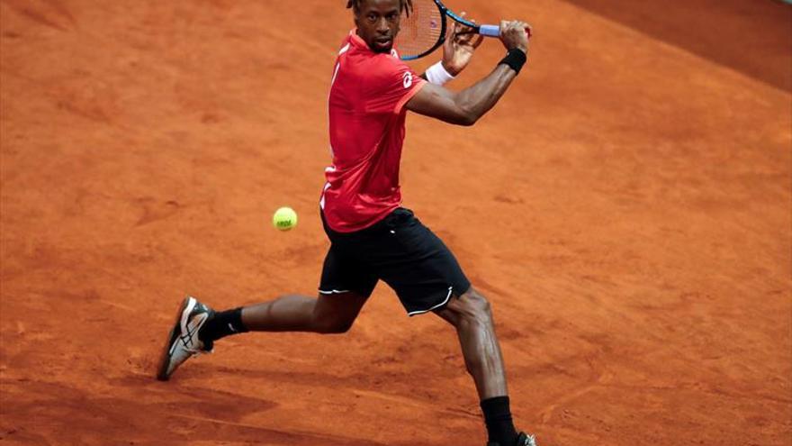 Monfils, preocupado por su tendón de Aquiles contra Nadal