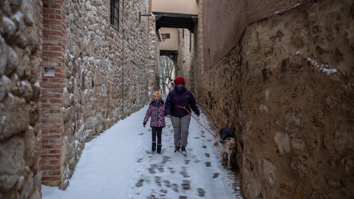 GALERÍA | Borrasca Filomena en Zamora, las imágenes del temporal