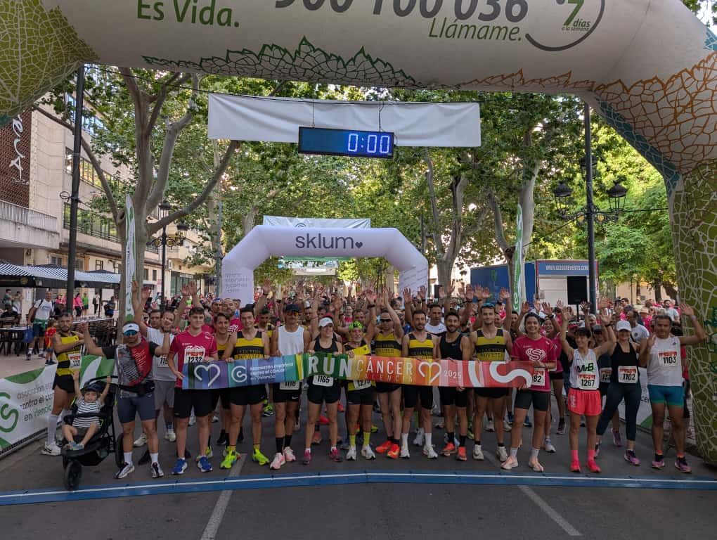 La Run Cáncer recauda 11.720 euros en Xàtiva
