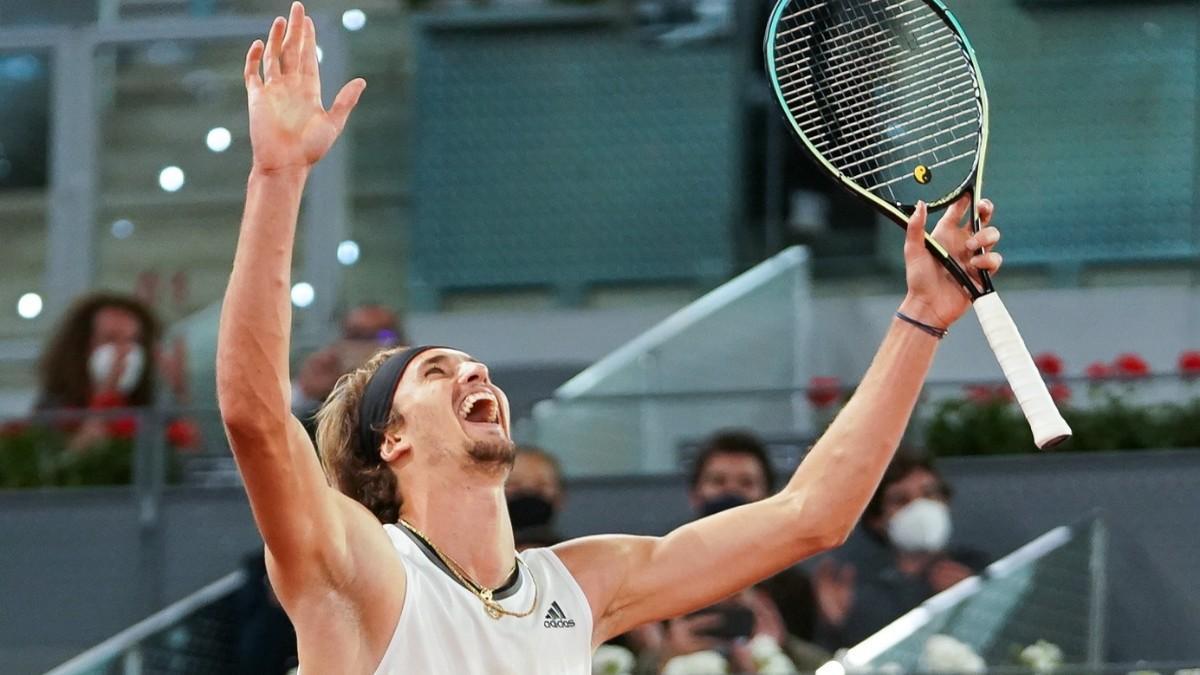 Zverev reinó en Madrid