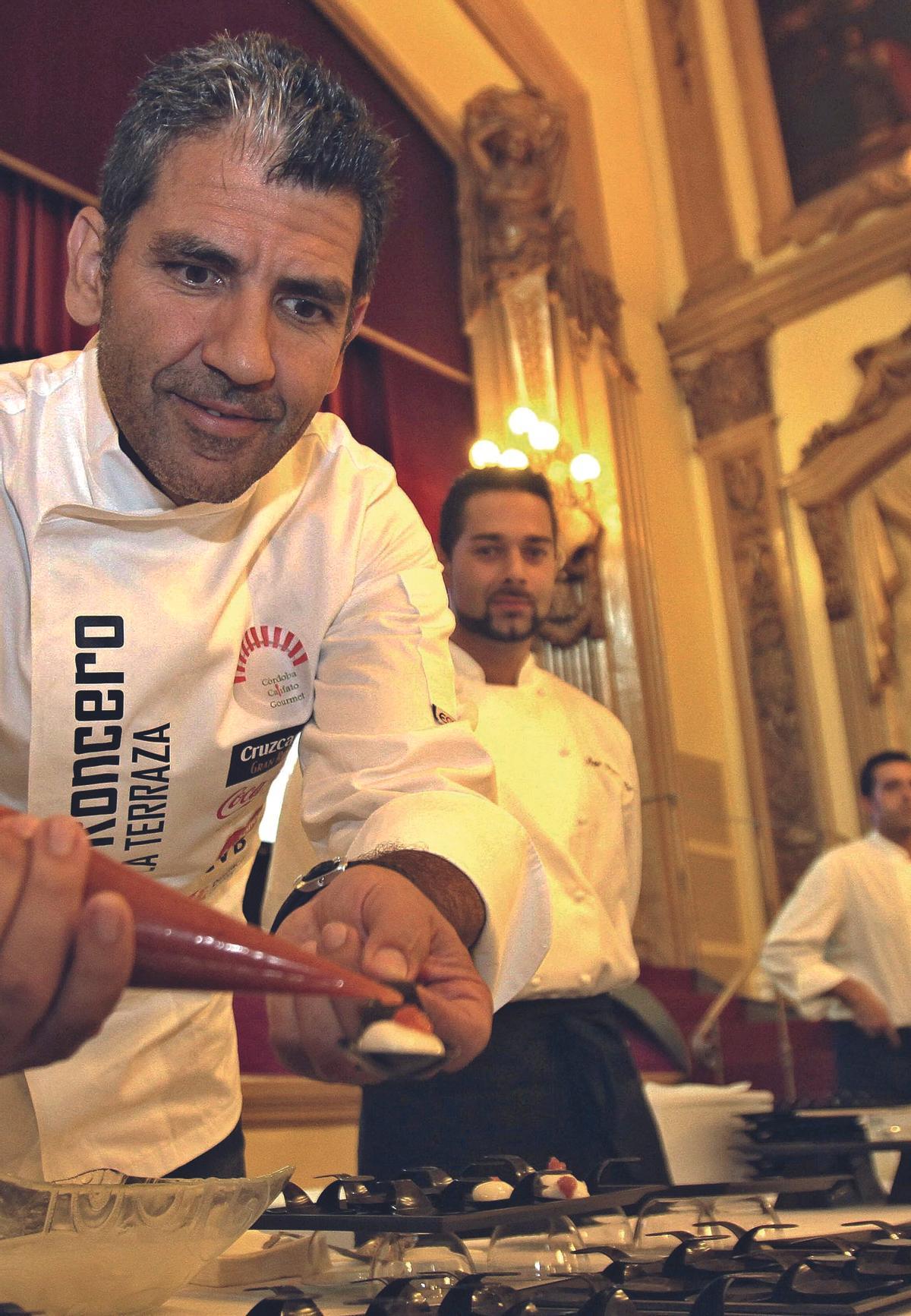 El chef Paco Roncero, durante una de sus participaciones en e Córdoba Califato Gourmet.