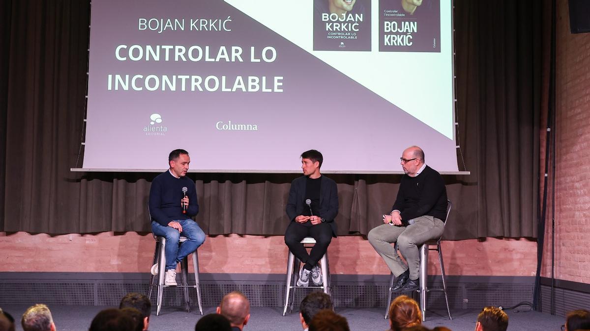 SPORT estuvo en la presentación del libro de Bojan Krkic