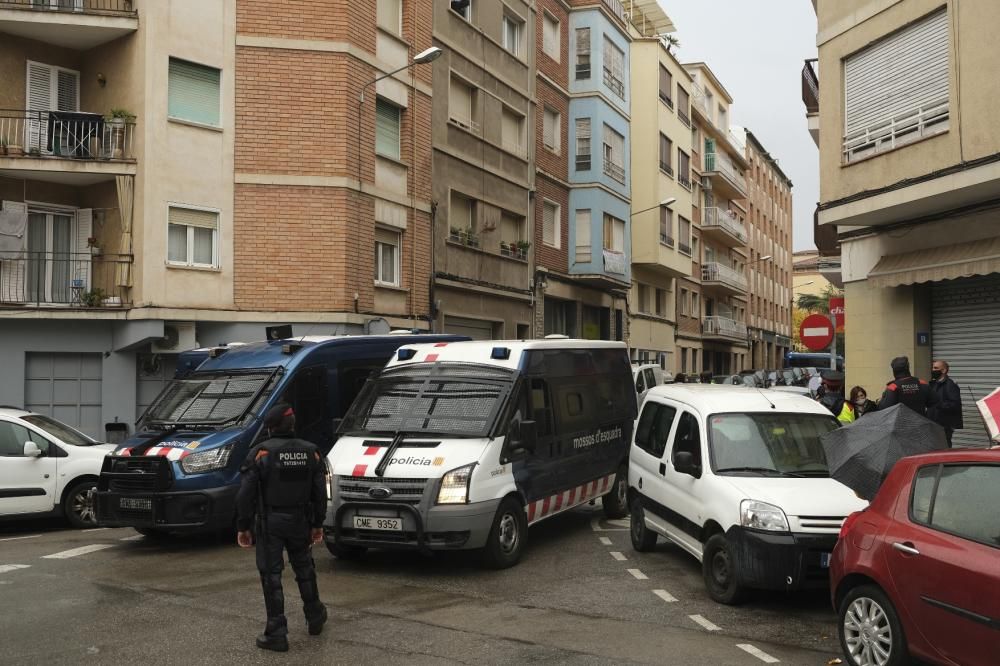 Desnonament al carrer Roger de Flor de Manresa