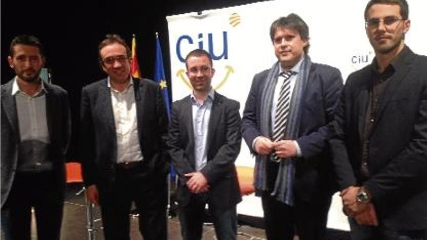 CiU presenta els alcaldables de la Vall del Llémena