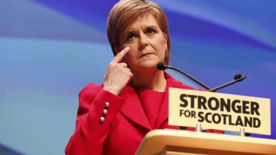 La ministra principal escocesa Nicola Sturgeon.  // Reuters