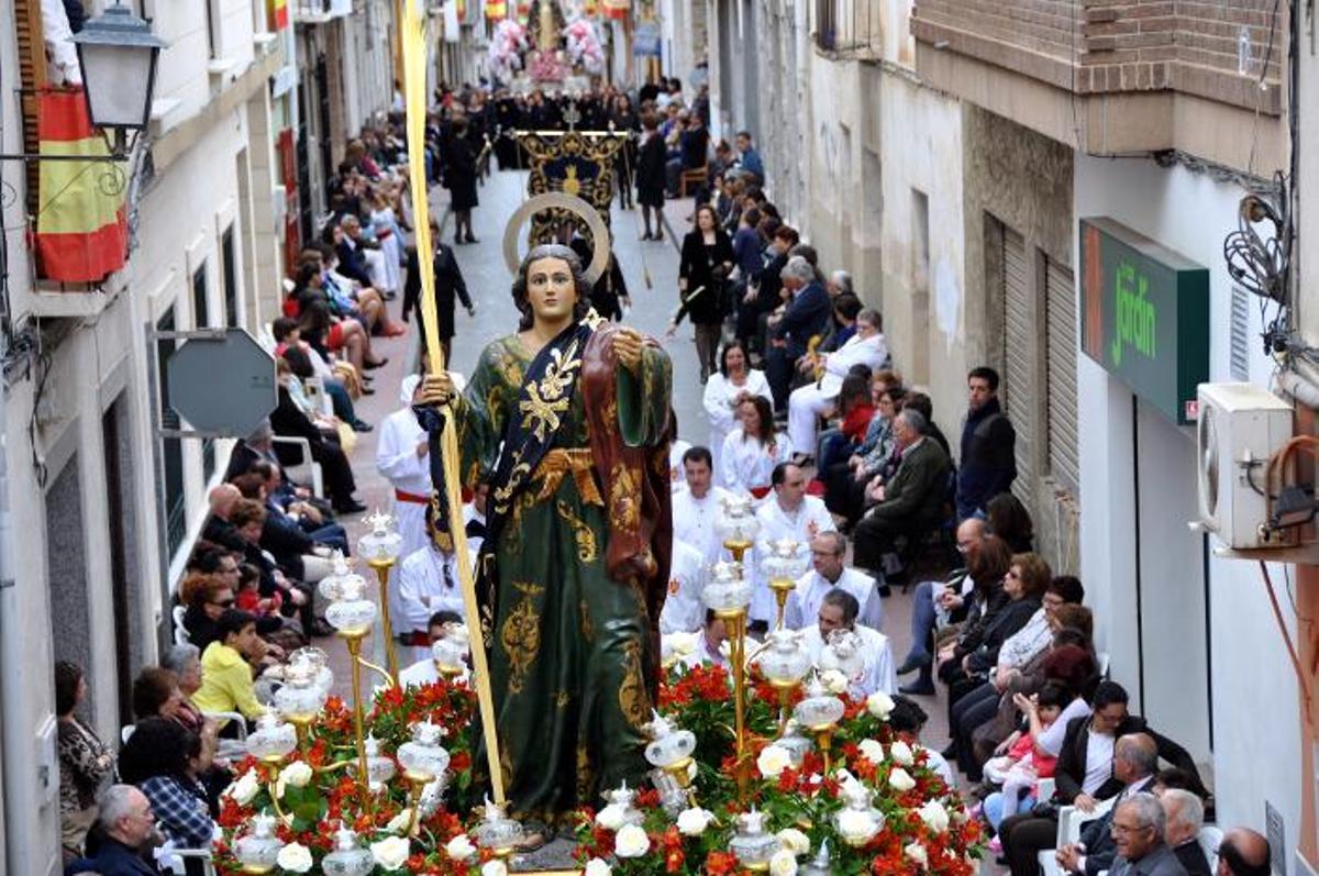 San Juan en la Semana Santa de Abarán, declarada de Interés Turístico Regional