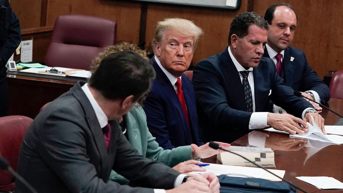 Máxima expectación en Estados Unidos por la declaración de Donald Trump ante el juez Máxima expectación en Estados Unidos por la declaración de Donald Trump ante el juez
