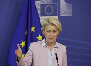 Imagen de archivo de la presidenta de la Comisión Europea (CE),Ursula von der Leyen.