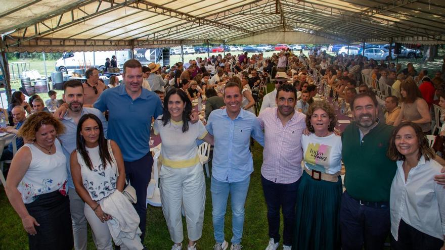 Paula Prado erige en Moraña al PPdeG en el "partido del rural"
