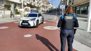 Interceptado en Sanxenxo un motorista con exceso de alcohol, sin seguro ni ITV