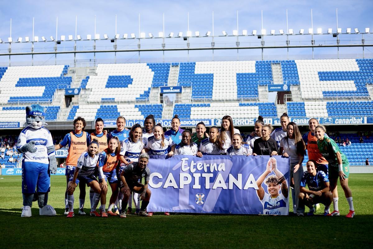 El homenaje a María José Pérez.