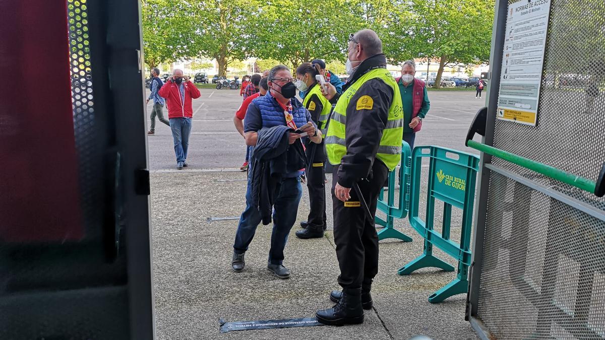 Acceso al estadio