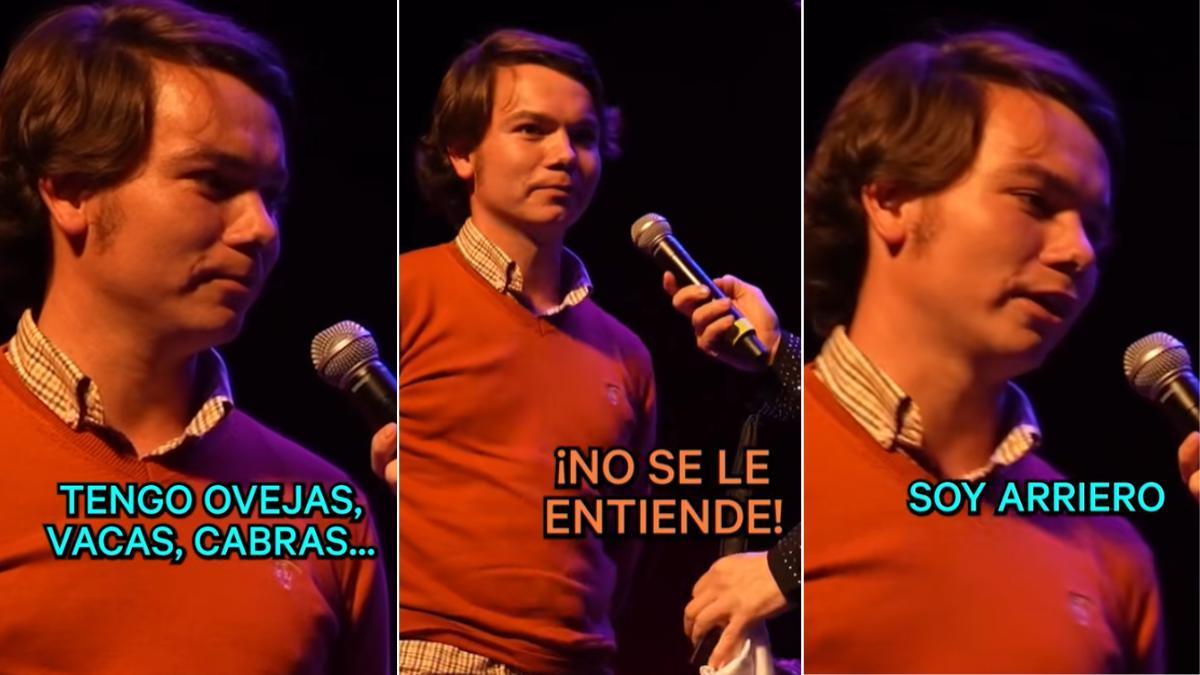 El arriero de Zarza la Mayor que se convierte en viral con Juan Dávila