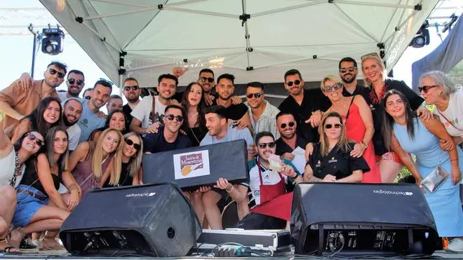 Los Desentendidos ganadores del concurso gastronómico de la Fiesta del Guarrito de Monesterio