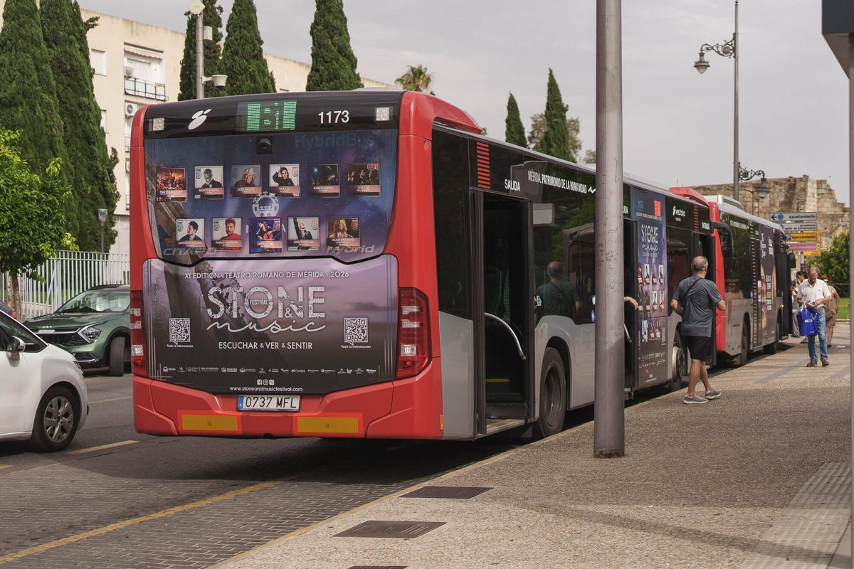 Fotogaleria | El autobús urbano en Mérida