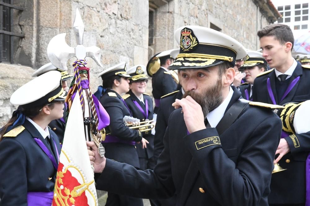 La procesión de Os Caladiños no pudo salir