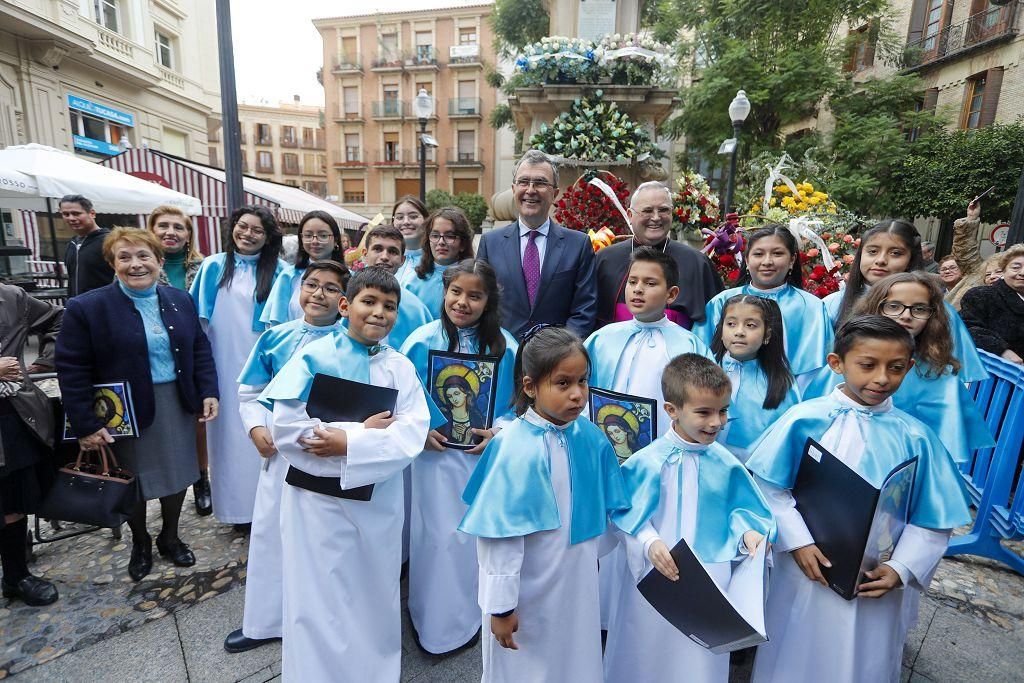 Ofrenda floral y misa por la festividad de la Inmaculada 2023, en imágenes