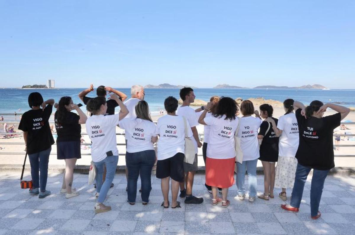 Vigo, Samil. Familias con hijos con autismo