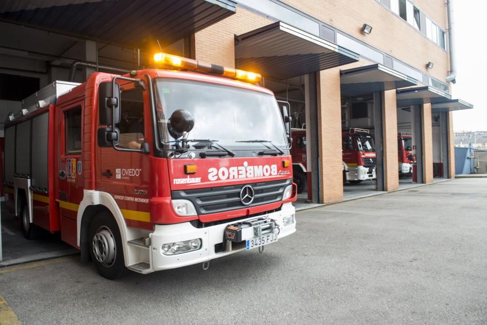 Nuevos bomberos de Oviedo