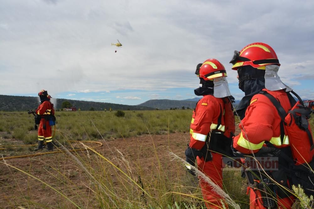 La Unidad Militar de Emergencias en Cieza