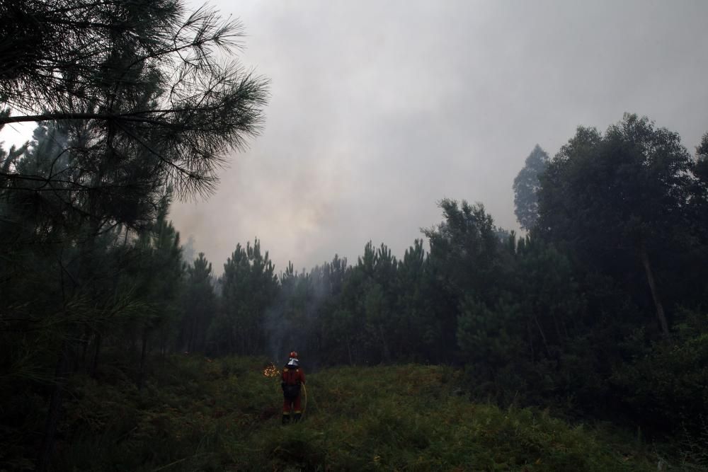 El fuego arrasa 6.000 Ha en Galicia en 4 días