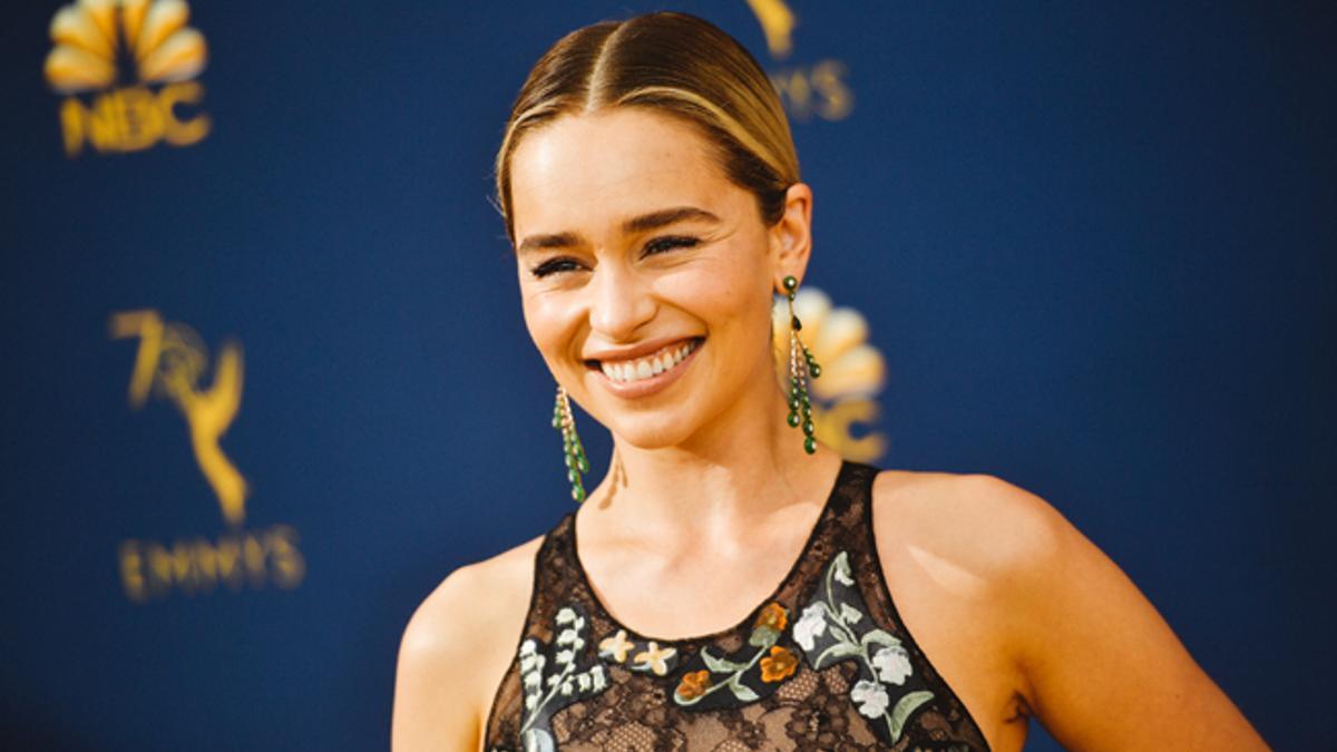 Emilia Clarke, en los Premios Emmy 2018