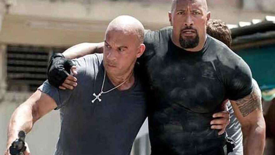 Dwayne Johnson y Vin Diesel