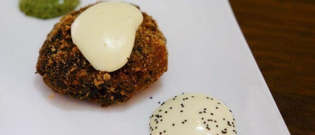 Una de las croquetas de Doña Casta