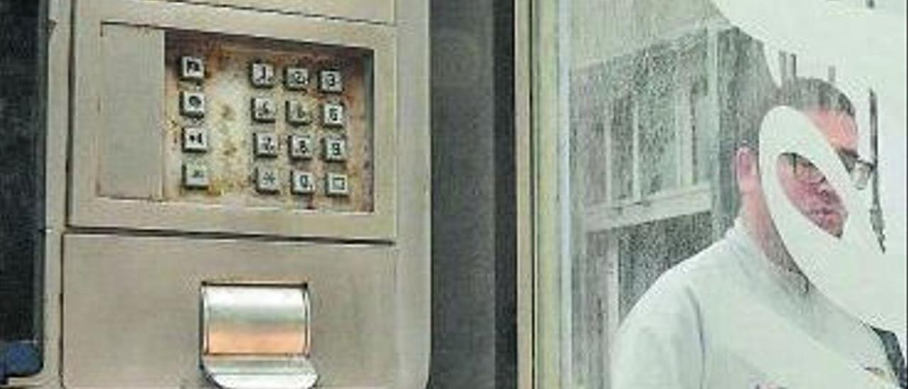 Una de las últimas cabinas.