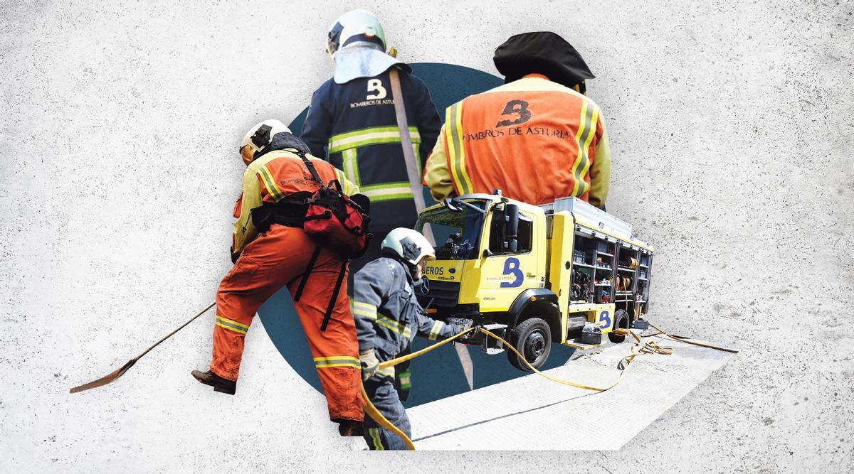 Los bomberos de Avilés atienden la mitad de los avisos en 14 minutos o menos, según datos de 2025