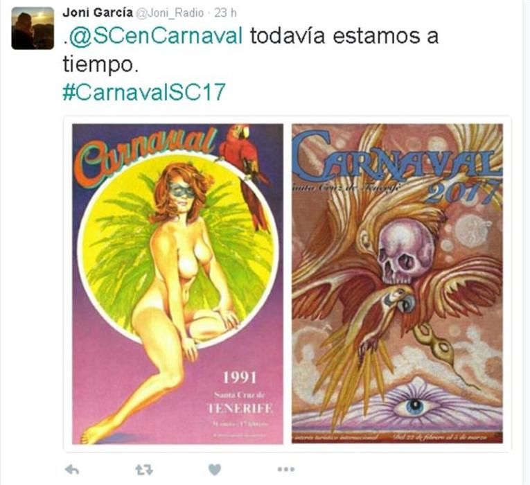 Memes del cartel del Carnaval de Santa Cruz