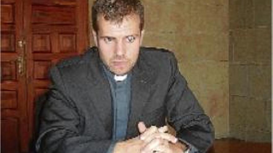 Xavier Novell és el nou bisbe de Solsona