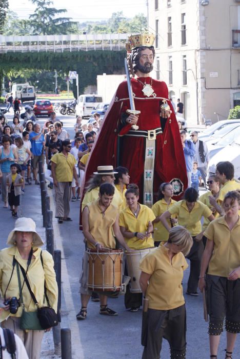 Flama del Canigó a Girona