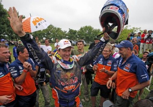 Quinta victoria de Marc Coma en el Dakar