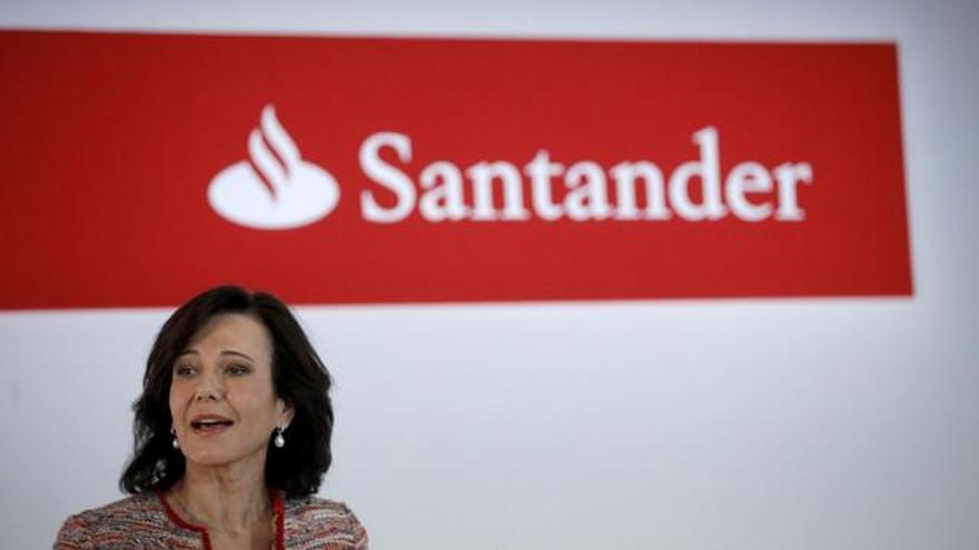 El Banco Santander ganó 5.966 millones de euros en el 2015, el 3% más
