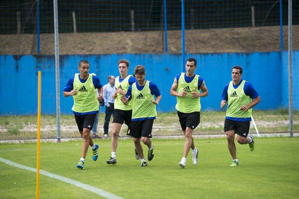 Entrenamiento del Real Oviedo