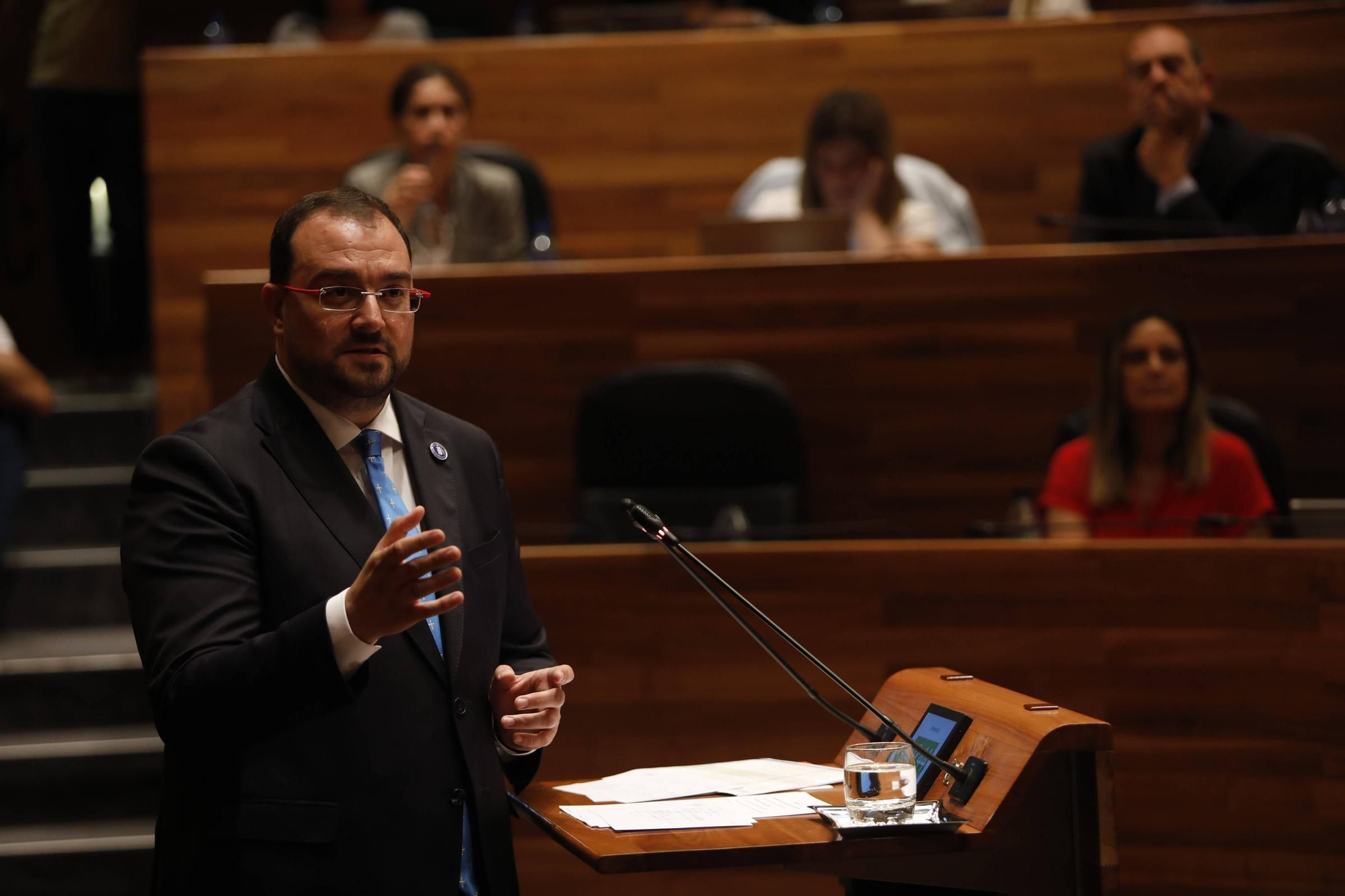 Adrián Barbón, investido presidente del Principado de Asturias