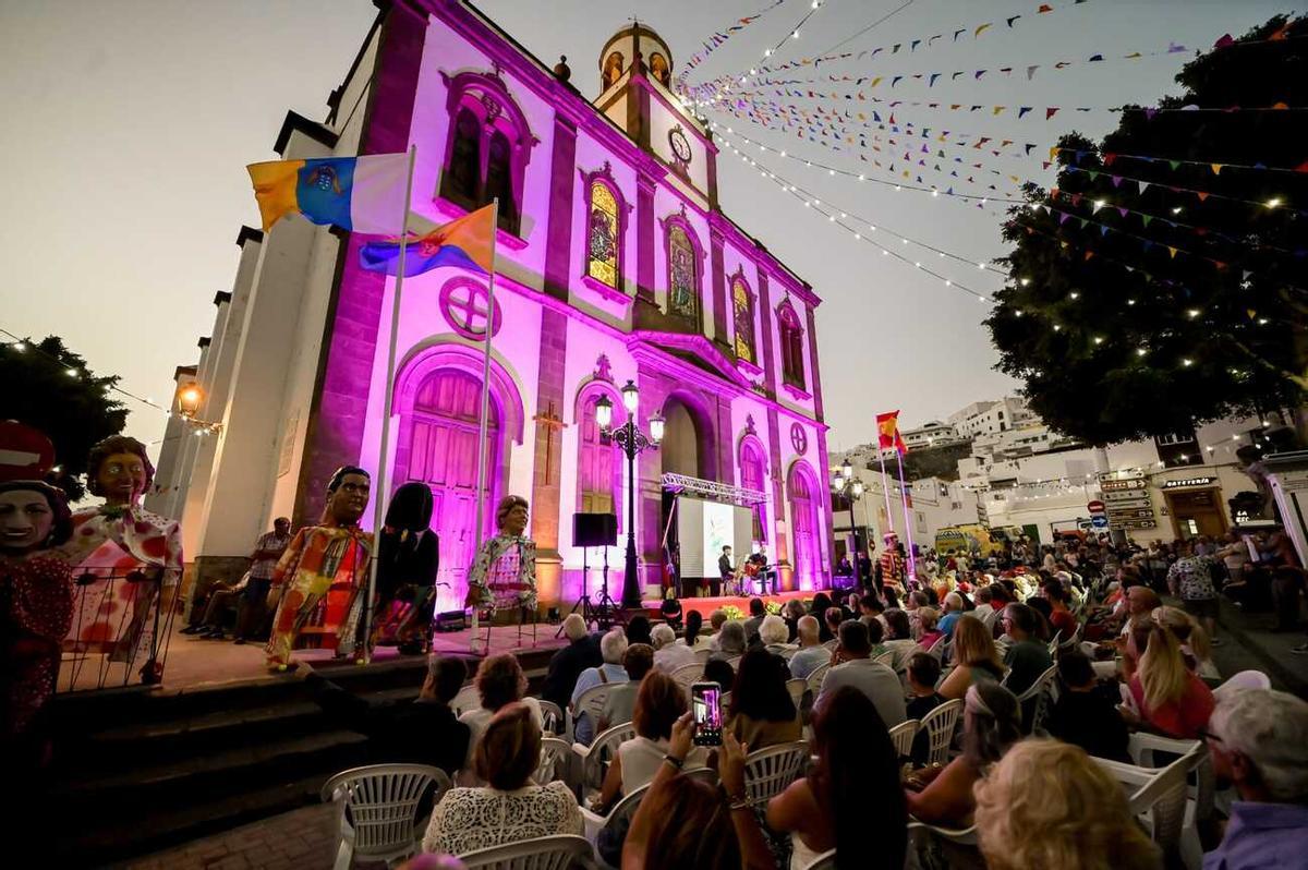 Pregón de las bandas de Guayedra y Agaete en la Fiestas de Las Nieves 2026