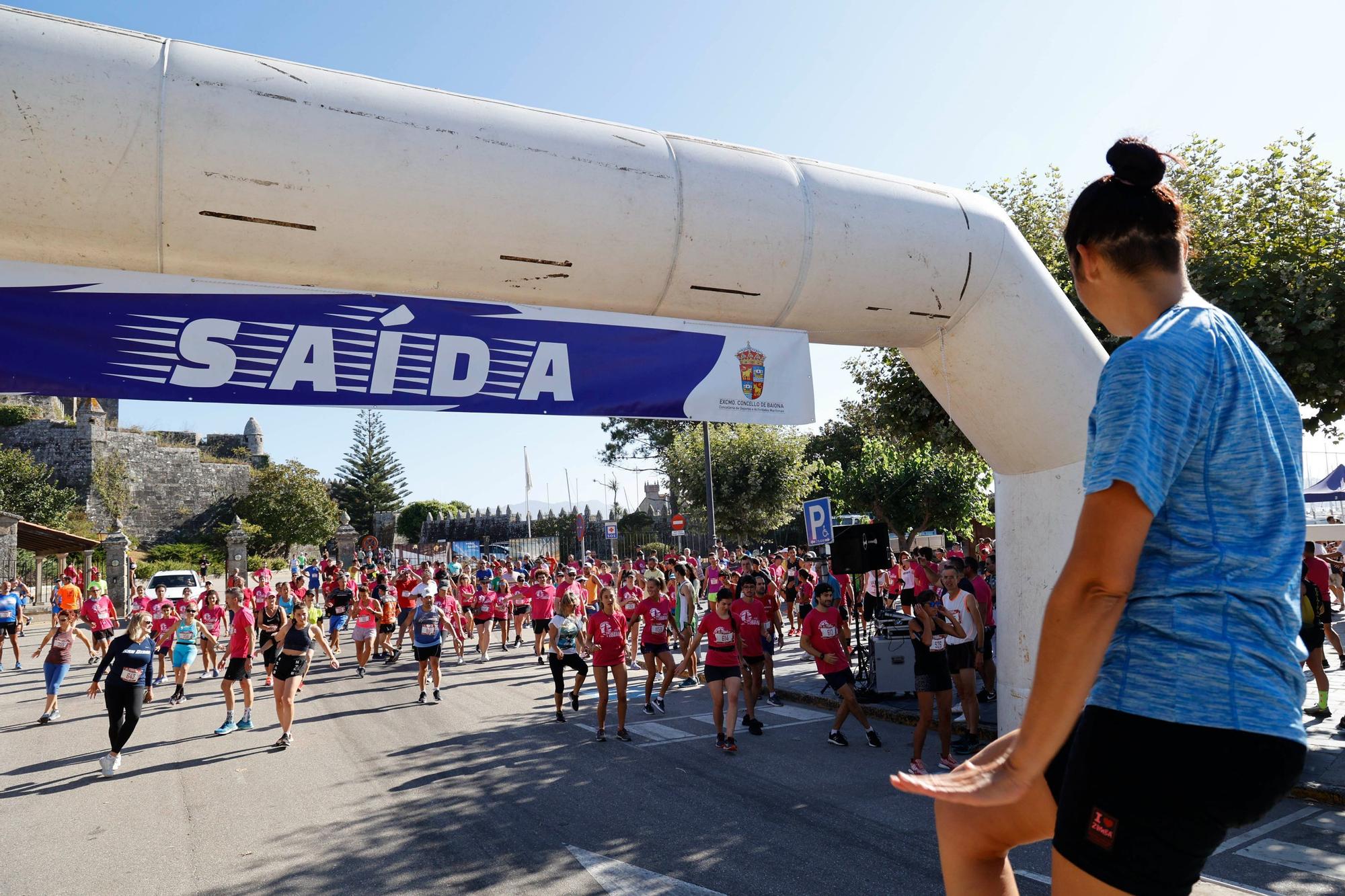 Baiona suda a ritmo de zapatilla y zumba