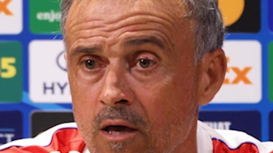 Luis Enrique habla del futuro de Dembélé y Kvaratskhelia