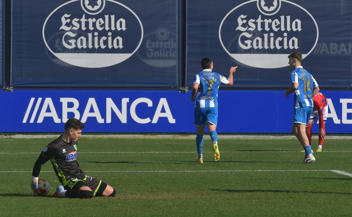 Victoria de equipo grande para el Fabril ante el Numancia (2-1)