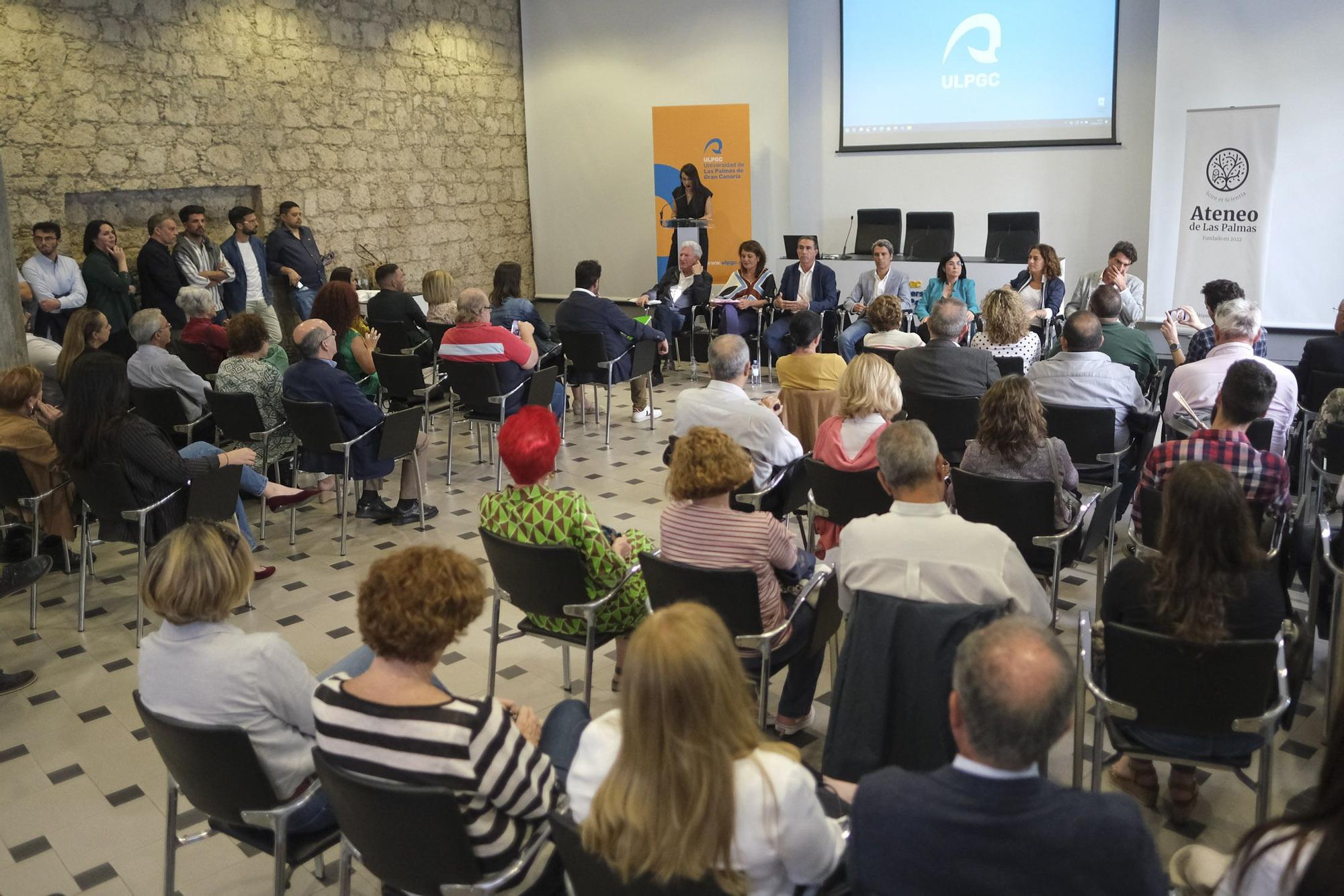 Primer debate entre candidatos a la alcaldía de Las Palmas de Gran Canaria