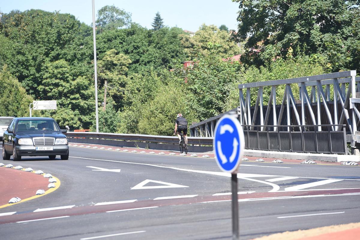 Siero inaugura los nuevos accesos a la Pola, una de las grandes obras del mandato en la capital de Siero