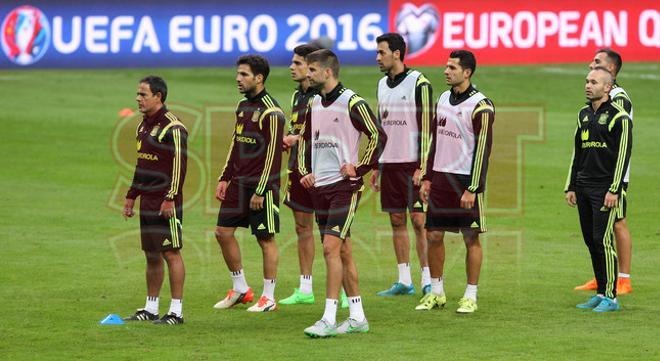 La selección ya prepara el duelo ante Eslovaquia