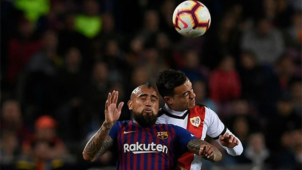 Así fue la 'delicatessen' de Arturo Vidal ante el Rayo