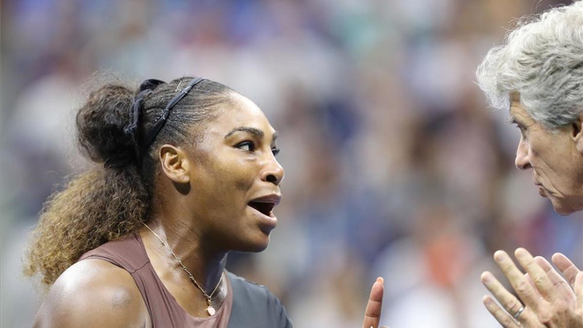 Serena levantó la polémica tras la final