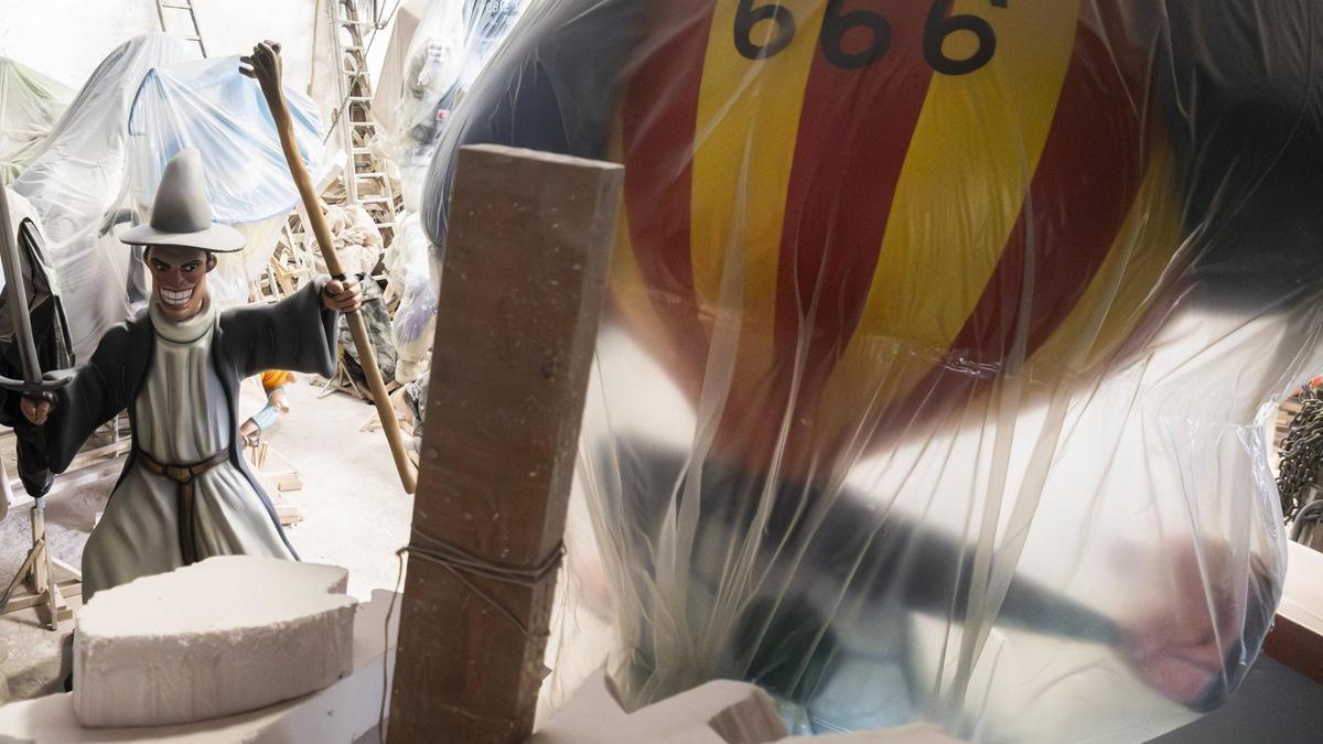 Los talleres ya trabajan en las fallas del año que viene.