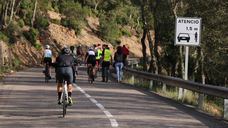 Baixen un 23% els accidents amb ciclistes implicats a les carreteres de les comarques gironines