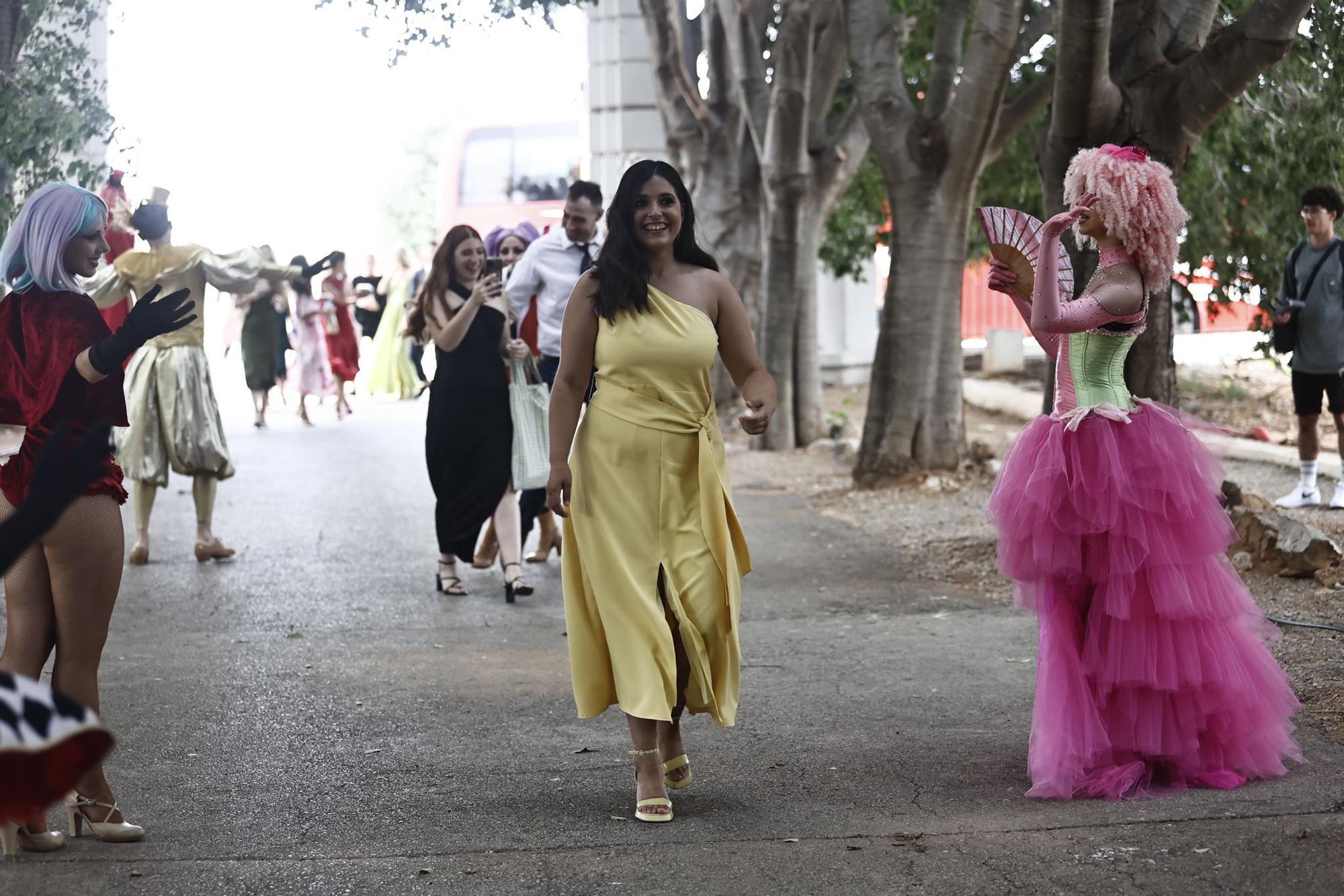 Boda de Nuria Llopis: la alfombra roja